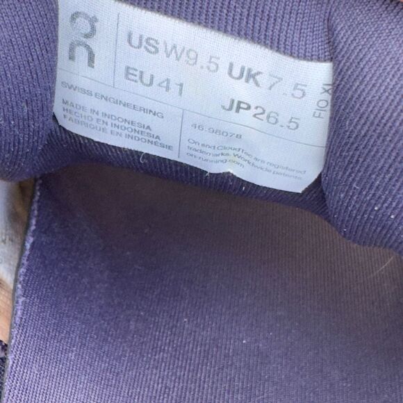 ON CLOUD RUNNER - Women’s Running Shoes - SIZE 9.5 - Picture 10 of 10